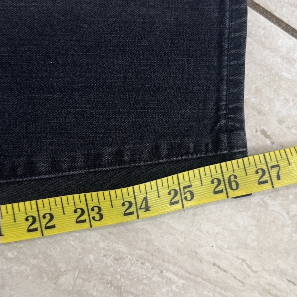 Bundle Lucky Brand 2/26 Skinny Jeans Black Blue Button Fly Zip Bridgette Curvy